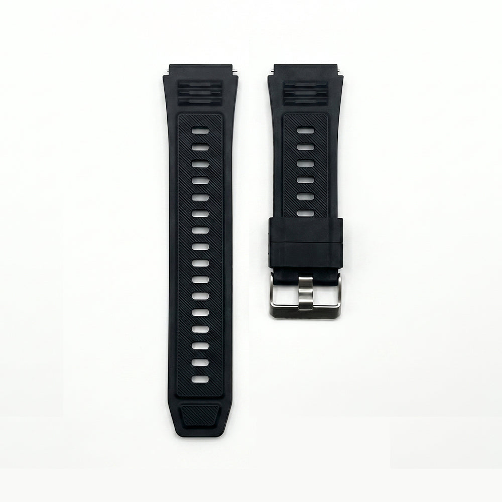 Bracelet en silicone texturé Aolon 22 mm